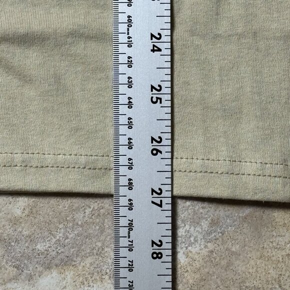 EAZY-E Men's T-Shirt Small Tan Cotton Crew Neck Graphic Print - Picture 4 of 5